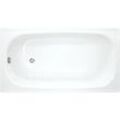 Groupe Roca) Riga Raumsparende Badewanne 130 x 70 cm aus emailliertem Stahl, Weiß (H2340300000001) - Jika