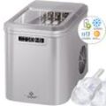 KESSER® Eiswürfelbereiter Eiswürfelmaschine Edelstahl Ice Maker 12 kg 24 h Zubereitung in 7 min 2,2 Liter Wassertank 2 Eiswürfel-Größen LED-Display Selbstreinigungsfunktion