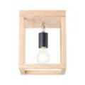 BRILLIANT Lampe, Nerea Deckenleuchte 1flg eiche geölt, Holz/Metall, 1x A60, E27, 15W,Normallampen (nicht enthalten)