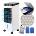 TroniTechnik® Mobiles Klimagerät 3in1 Klimaanlage Luftkühler LK04 Ventilator, inkl. Fernbedienung und Filter, 4in1 Kühler