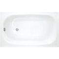 Groupe Roca) Riga Raumsparende Badewanne 120 x 70 cm aus emailliertem Stahl, Weiß (H2340200000001) - Jika