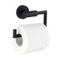 WENKO Toilettenpapierhalter Bosio schwarz