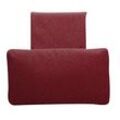 DOMO Collection Kissen bordeaux 25,0 x 40,0 cm