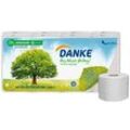 DANKE Toilettenpapier 3-lagig Recyclingpapier, 16 Rollen