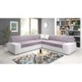 Ecksofa Schlafcouch L-Form mit Stauraum Kunstleder nosmiss maxi MA120MH62 - Furnix