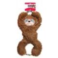 KONG Tuggz™ Sloth, braun, 42cm großes Faultier, Hundespielzeug