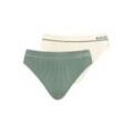 NUR DIE Damen Slip Retro 2er Pack