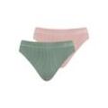 NUR DIE Damen Slip Retro 2er Pack