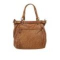 Samantha Look Shopper Damen Leder, cognac