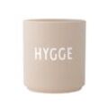 Design Letters - AJ Favourite Porzellan Becher, Hygge / beige