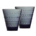 Iittala - Kastehelmi Trinkglas 30 cl, dunkelgrau (2er-Set)