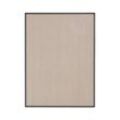 ferm LIVING - Scenery Pinnwand, 75 x 100 cm, schwarz / beige