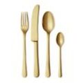 Georg Jensen - Copenhagen (matt) Besteck, gold (4 tlg.)