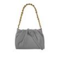 Samantha Look Umhängetasche Damen Leder, grau