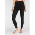 Leggings, schwarz, Gr.40/42