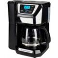 RUSSELL HOBBS Kaffeemaschine mit Mahlwerk Victory Grind & Brew 22000-56, 1,5l Kaffeekanne, Permanentfilter, Digital, schwarz|silberfarben