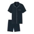 Schiesser Herren Pyjama Fine Interlock