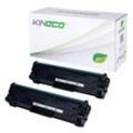 2 Toner kompatibel zu HP 44A CF244A XL Schwarz