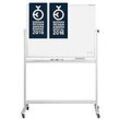 magnetoplan Design-Whiteboard CC mobil, magnethaftend, 150 x 100 cm