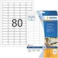 HERMA Power Etiketten 10901 Weiß Rechteckig 2000 Etiketten pro Packung