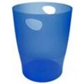 Exacompta Papierkorb Ecobin Blau 15L 26,3 x 26,3 x 33,5 cm 8 Stück