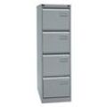 Bisley Light Hängeregistraturschrank Silber 413 x 622 x 1.321 mm