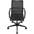 TOPSTAR Basic Tilt Bürostuhl Fixierte Armlehnen SITNESS LIFE 40 Netz Schwarz