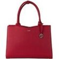 SOCHA Damen Laptoptasche Straight Line Red 15.6 " Kunstleder Rot 42 x 13 x 31,5 cm