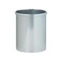 Vepa Bins Metall Papierkorb 25,5 x 36 cm Silber