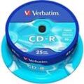 Verbatim CD-Rohlinge Extra Protection 52x 700 MB 25 Stück