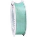 PRAESENT Organza 6072525-036 Seegrün 25 mm x 25 m 2 Stück