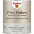 Feine Farben Lack No. 03 Poesie der Stille hellgrau edelmatt 750 ml Buntlacke - Alpina