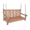 Garden Pleasure Hängebank Madura 940283 braun Holz 120,0 cm