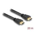 DeLOCK HDMI Ethernet Kabel 20,0 m schwarz, 1 St.