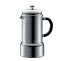 Italienische kaffeemaschine 6 tassen 0,35 l edelstahl Bodum 10617-16