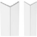 Kantenschutzprofile aus hdps - hochdichtes Styropor, enorm robust Cosca Winkelprofile: 50 Meter / 25 Leisten, CA2 - 18 x 18 mm