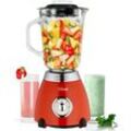 60er Jahre Retro Standmixer Edelstahl Smoothie Maker 850 Watt Mixer - Zilan