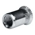 Goebel - 250 Stück - go-nut Blindnietmuttern ø 5,9 mm bm /A2 /Sk /M4 /RsGer /Of go-nut Klemmbereich: 1,5 - 3,5 mm - Nietmuttern - Blindmuttern