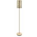 Impex Lighting - Impex Lola Kristall-Stehlampe Gold