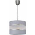 Helam Lighting - Helam helen Zylindrische Pendelleuchte Grau, Silber 20cm