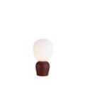 Belid - Buddy - 1 Leuchttisch Globe Lamp Dark Rust, Opal, G9