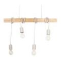 Barcelona Led - Vintage Pendelleuchte aus Holz otto - 4 x E27