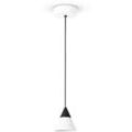 Paco Home - Pendelleuchte Esstisch Hängelampe Esstischlampe Beton Retro Vintage Lampe Weiß, Typ 1