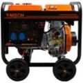 2kVA Diesel Stromerzeuger Offen Generator Stromaggregat Notstromaggregat 230V 3.8kW 5 in 1 Digitale Anzeige Einphasig Manuell WS GS Ausgang