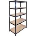 Monster Shop - 5 x Monster Racking T-Rax 90cm Lagerregal Schwarz