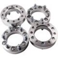 4 PCs of 4x4 Wheel Spacer 6 Studs 6x5.5 inch / 6x139.7mm pcd 38mm Thickness IFT4x 38mm Spurverbreiterung 6x139.7 M12x1.5 für Toyota 4Runner Land