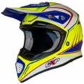 Careflon - CX-2 Crosshelm Fiberglass mx Enduro Helm Motorradhelm Gr54-64