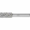 Hartmetall Hochleistungsfrässtift non-ferrous Zylinder zya ø 12x25 mm Schaft-Ø 8 mm NE-Metalle - Pferd