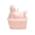 GreenGate Oster-Kerze Chick, 6,8 x 10 x 9 cm, pale pink