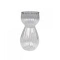 Chic Antique Kleine Glas Vase, H10,5/D5,5 cm, klar